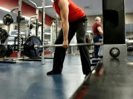one arm deadlift